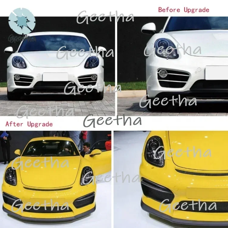 

for Car Accessories Bodykit 2012-2015 981 Front Bumper Upgrade to GT4 RS Style Body Kits for Porsche Cayman Boxster 981