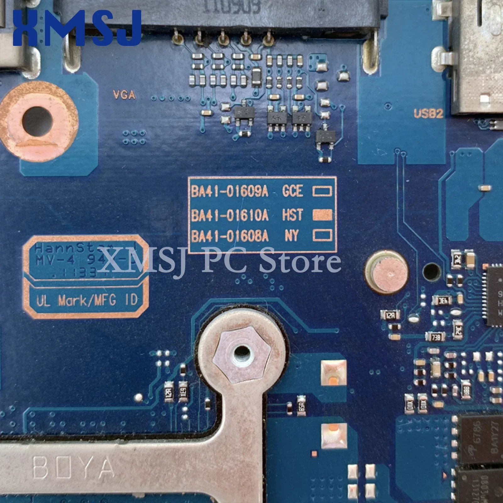 XMSJ For Samsung RV520 RV520 Laptop Motherboard BA92-08186A BA92-08186B BA41-01608A HM65 DDR3 GT520M 1GB GPU Main Board