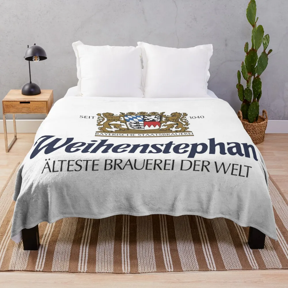 

Weihenstephaner Hefe Weissbier Throw Blanket Shaggy Blankets For Sofas Stuffeds Blankets