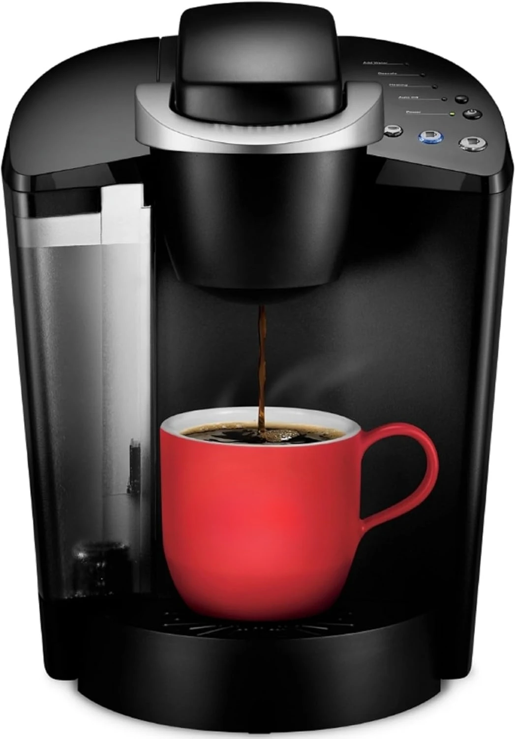 

K-Classic Single Serve K-Cup Pod Coffee Maker, with 3 Brew Sizes, 48oz Removable Reservoir, Black