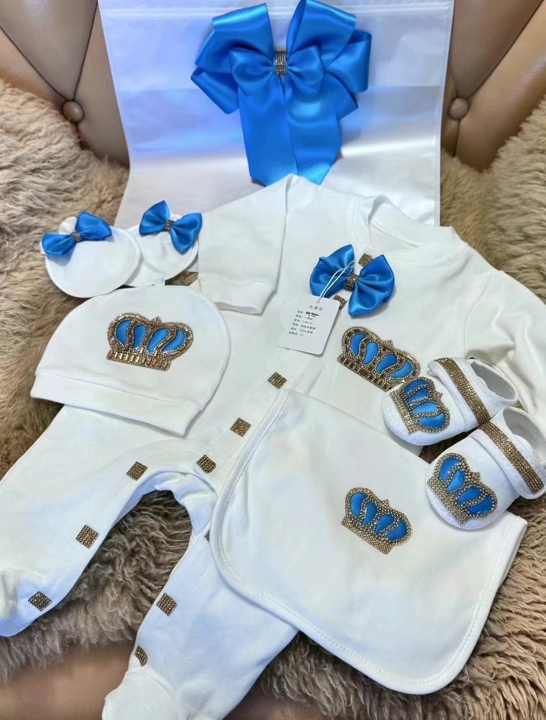 Dollbling Baptism Outfit Boy P - Baby Nursery Outfits 评论和价格