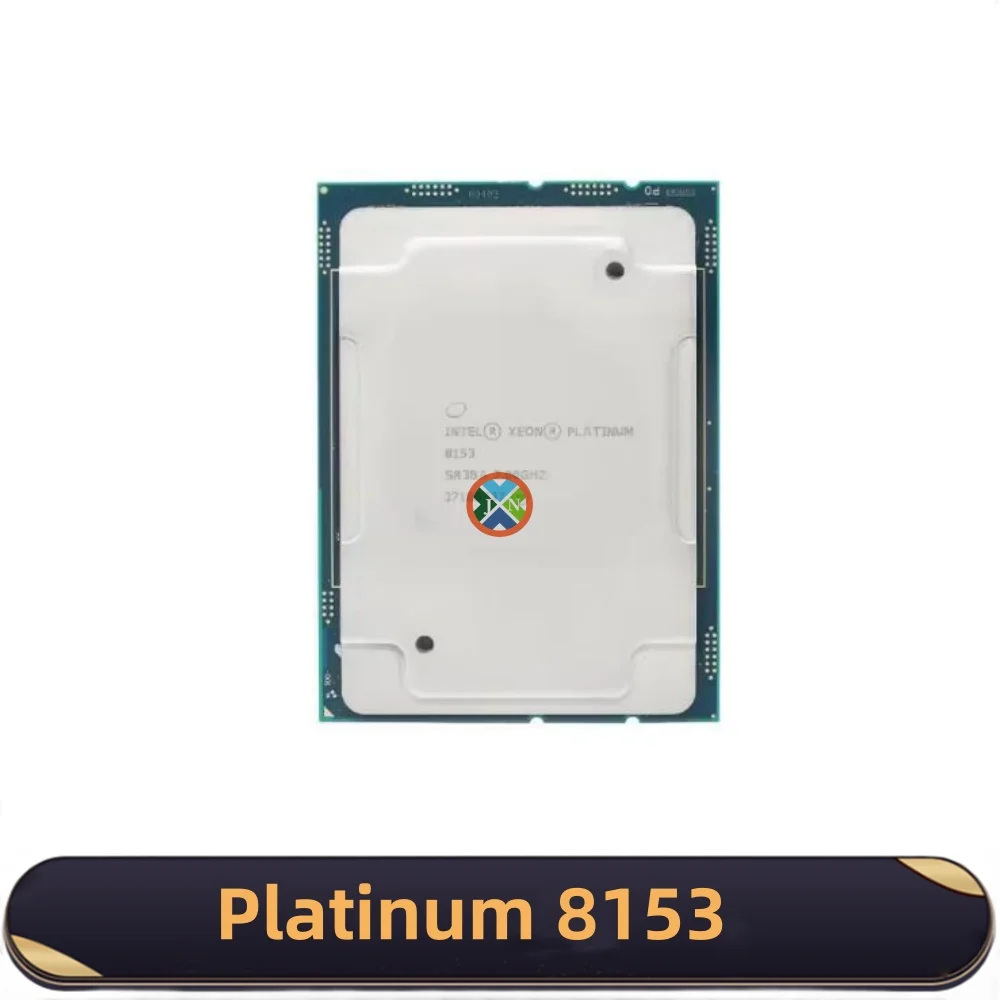 Xeon Platinum8153 CPU 14nm 2.0GHz 125W 16-Cores 32-Thread LGA3647 Platinum 8153