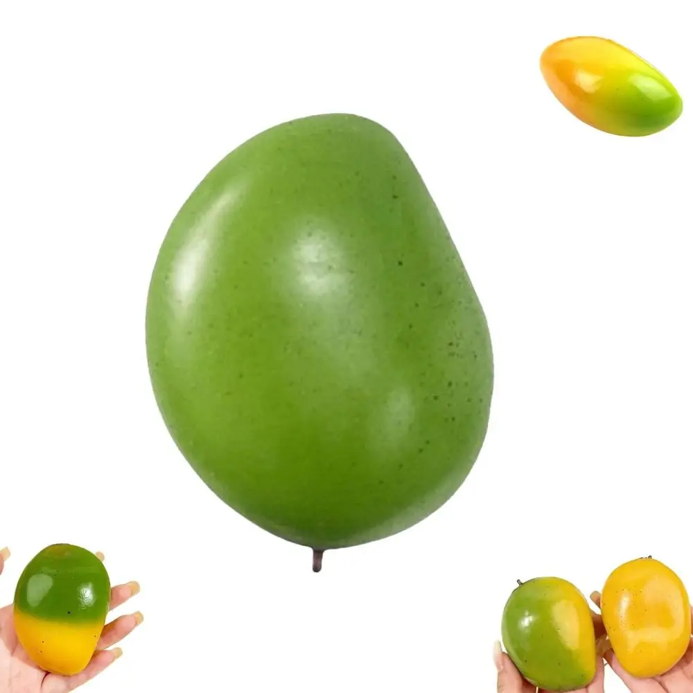 New Color Changing Mango Pinching Simulation Mango Stress Release Squishy Slow Rebound Mochi Decompression Anti-Anxiety
