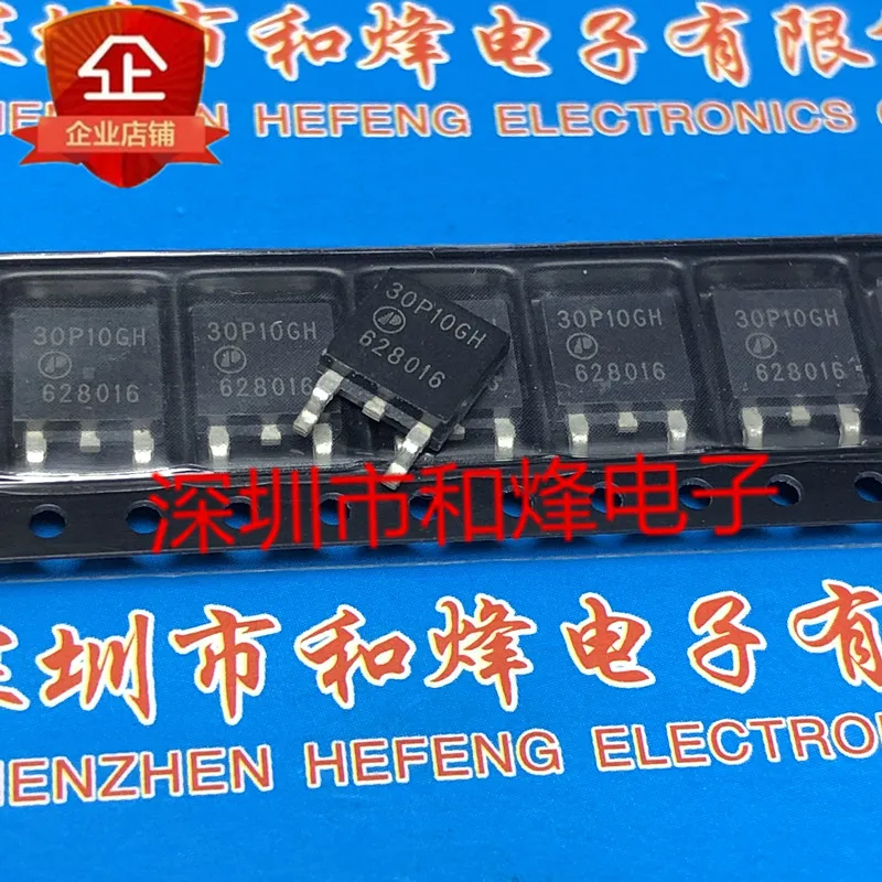 5 pieces 30P10GH AP30P10GH-HF  TO-252 100V 25A