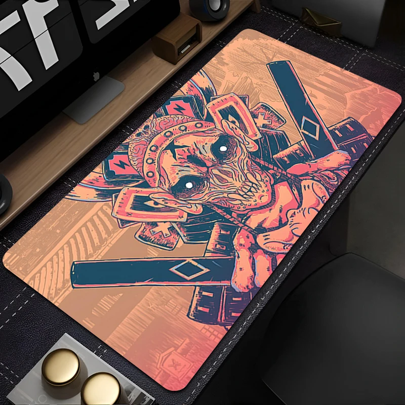 Muismat Anime Gaming Accessoires Varmilo Oni Hannya Samurai Masker Toetsenbord Bureau Mat Gabinete Gamer Tapijt Muismatten