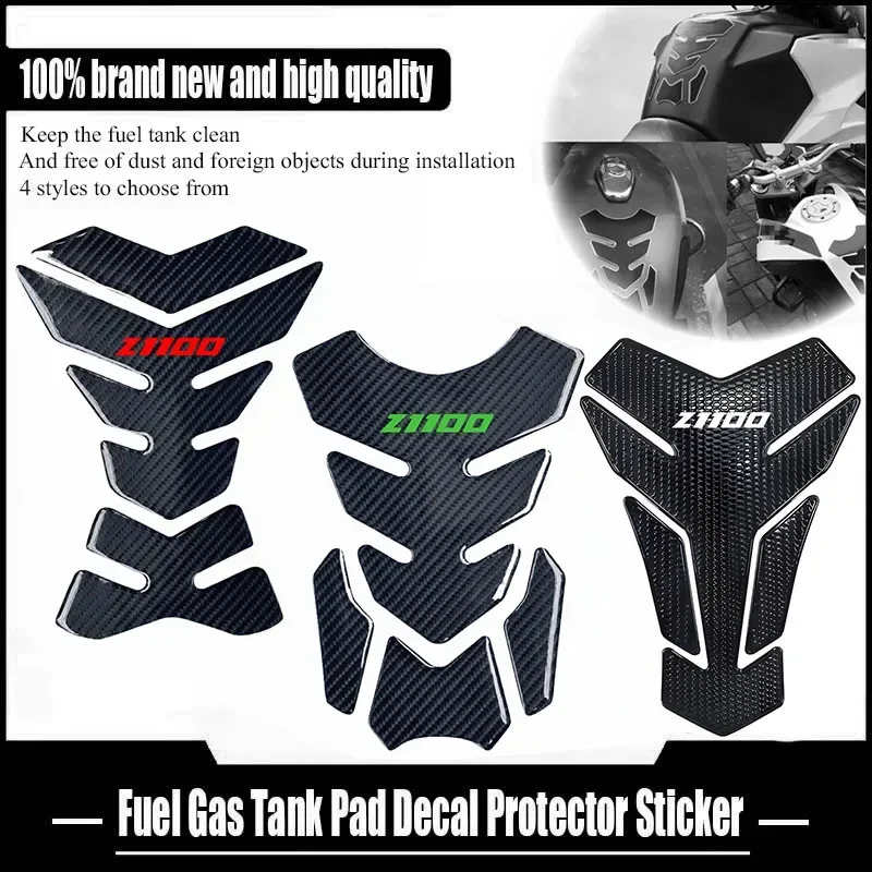 

For Z1100 Z 1100 2025 2026 Sticker Motorcycle Fuel Tank Pad Protector Stickers Decals