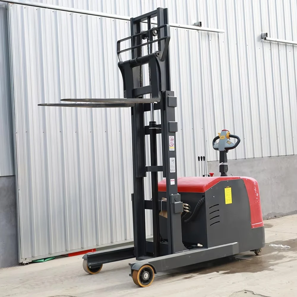 1.5 Ton Vertical Lift Stacker 1500kg Electric Truck for Forklifts Free Shipping
