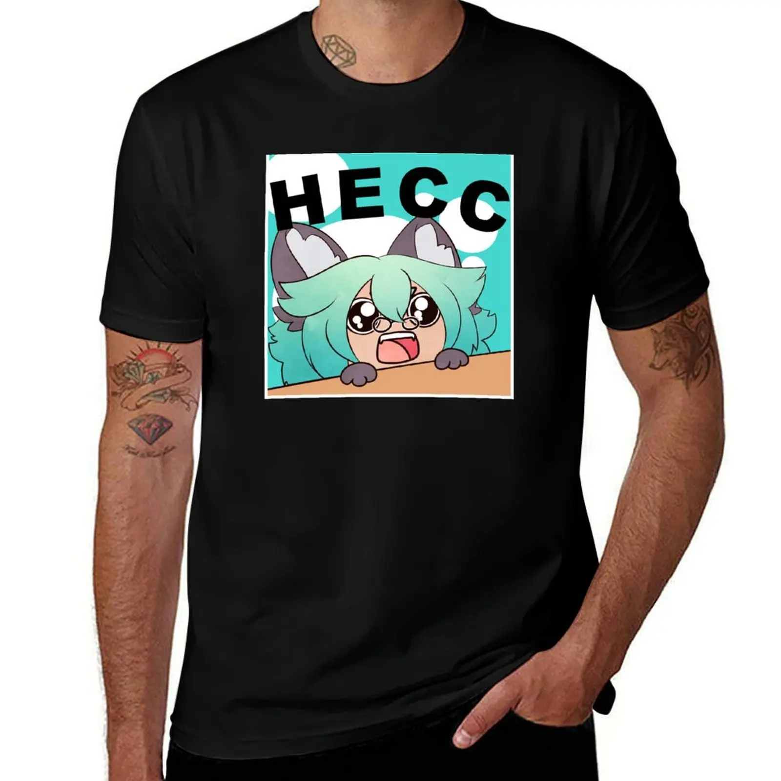 

HECC (Saito) T-Shirt cotton t shirt pack man t shirts graphic T-Shirt