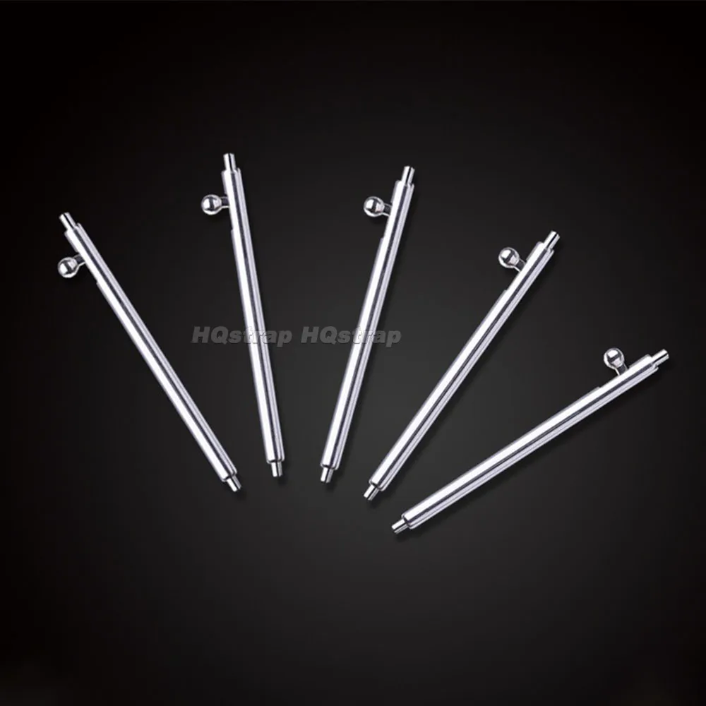 20pcs Quick Release Diameter 1.5mm 1.8mm Watchband Link Pin 12 13 14 15 16 17 18 19 20 21 22 24mm Stainless Steel Spring Bars