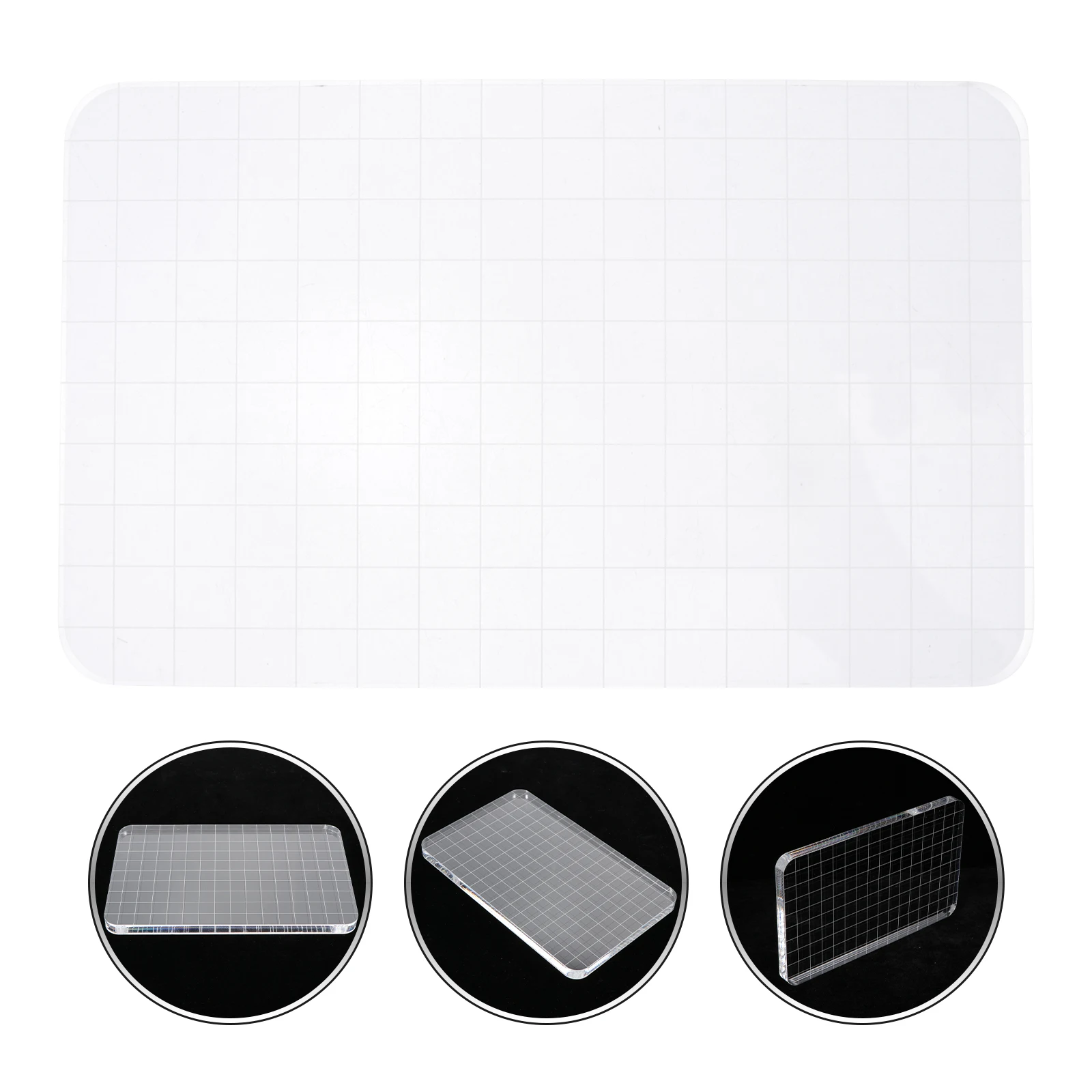 

Diary Seal Tool Stamps for Journaling Clear Stamping Tools Decorate Block Printing Supplies Acrylic Crafting