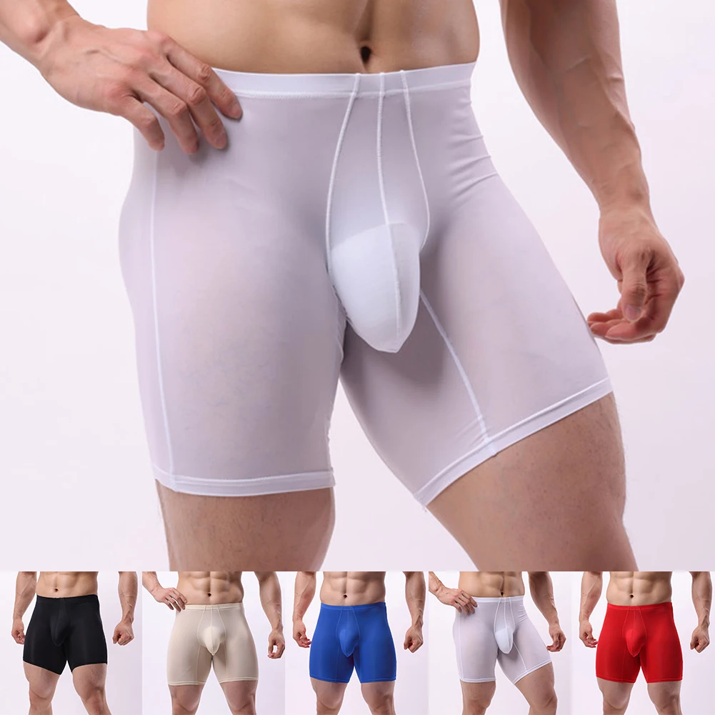 For Men Men Underwear Underwear Brief Newest Panties Silk Soft Ice Low Waist Men Sexy Underwear Panty Boxer Brief