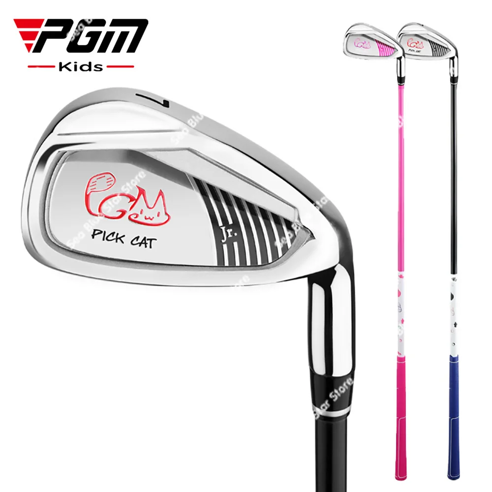 

PGM Directly From The Manufacturer Golf Clubs Boys and Girls 7 Iron, Children's Beginner Clubs, Stainless Steel Rods