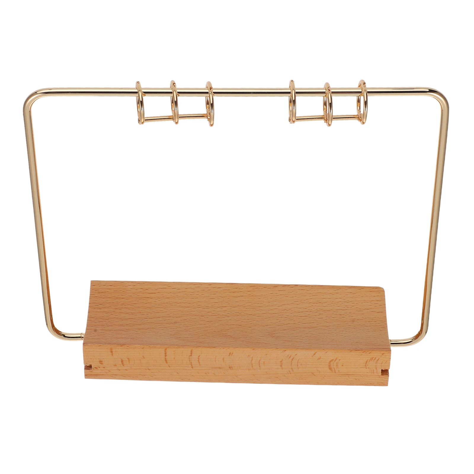 

1 set 1 Set Iron Table Calendar Bracket Desk Holder Flip Rack Space-Saving Stable Support Adjustable Office Home Decor Desktop