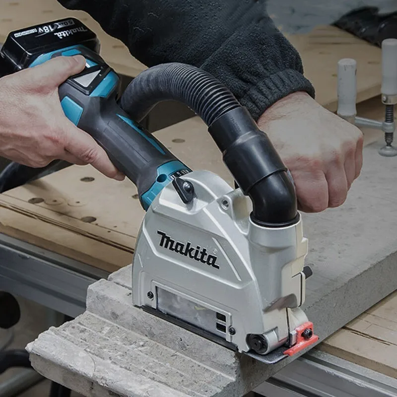 Imagem -03 - Makita-brushless Elétrica Angle Grinder Rebarbadora Bare Ferramenta Elétrica Dga518