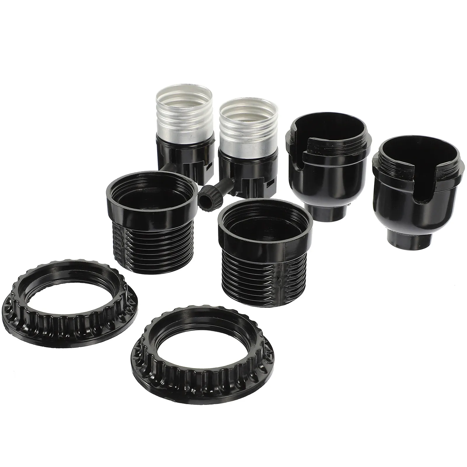 

2 шт. винтажные патроны E27 E26, огнестойкие бакелитовые держатели для ламп, запчасти для ремонта светильников для декора гостиной и столовой