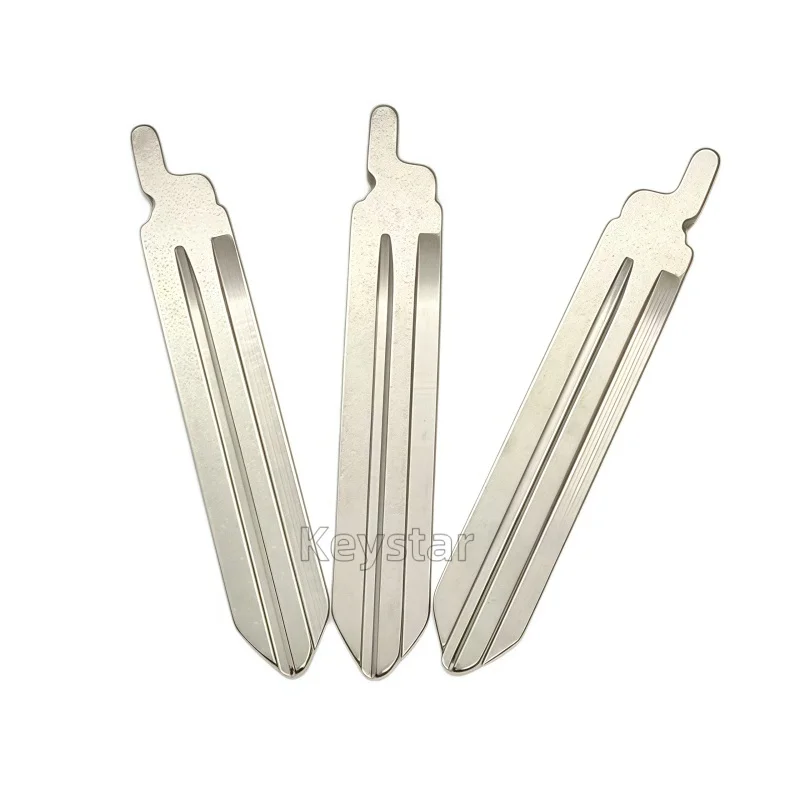 Keystar 10 Stück NSN14 Metall-Autoschlüsselrohlinge # 48 Original Klappbare Fernbedienungs-Schlüsselklinge für Nissan NSN14 Ersatz-Schlüsselklinge – Detail 6