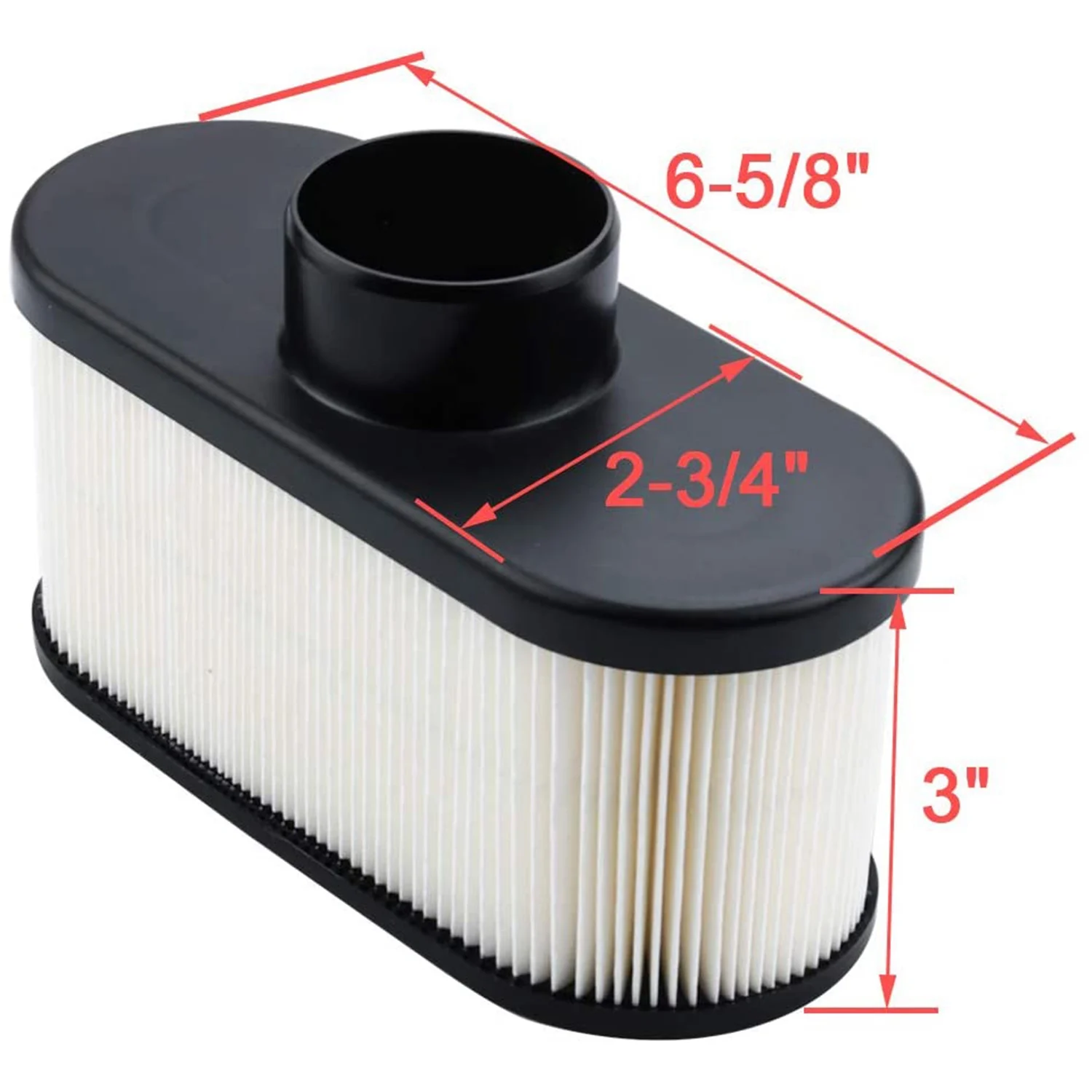 Engine Mower Tractor Air Filter Oil Filter Set Suitable for kawasaki air filter Plastic + sponge