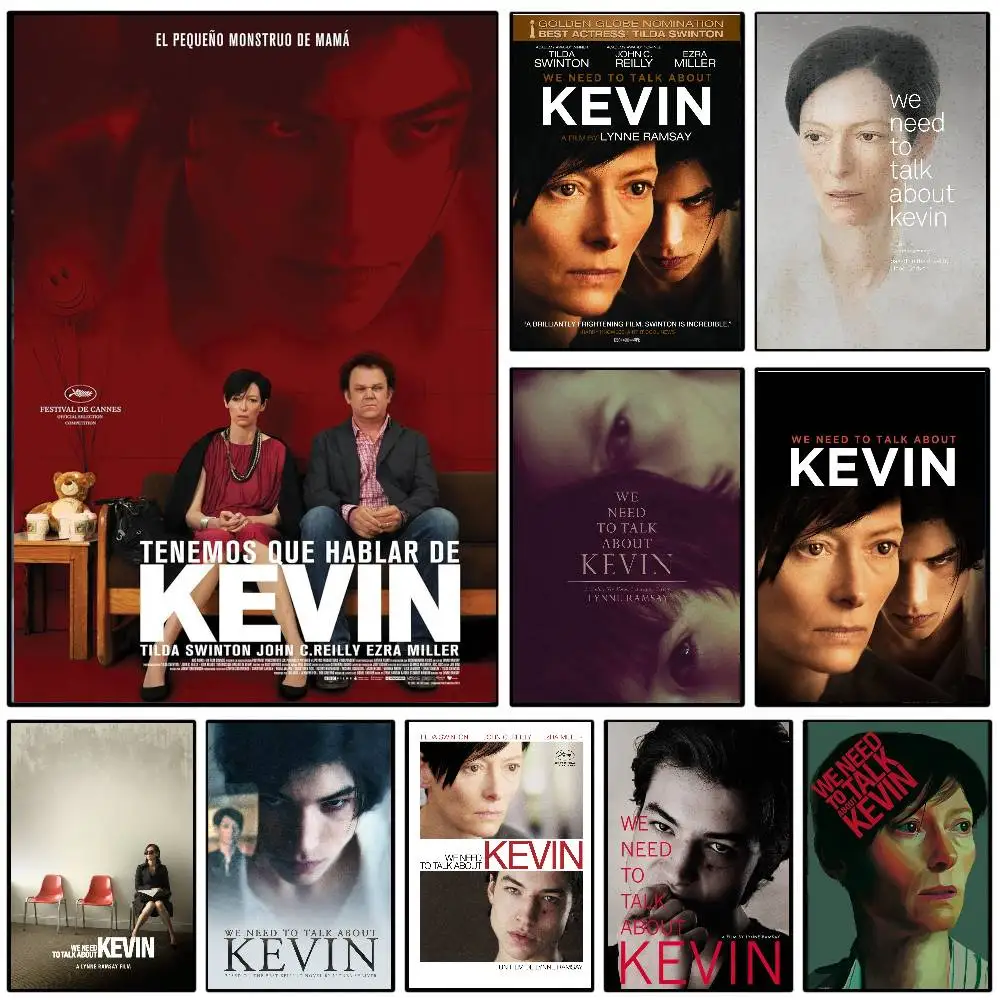 Movie We Need To Talk About Kevin Poster Art Sticky Wall Waterproof Home Living Room Bedroom Bar Aesthetic Decoration