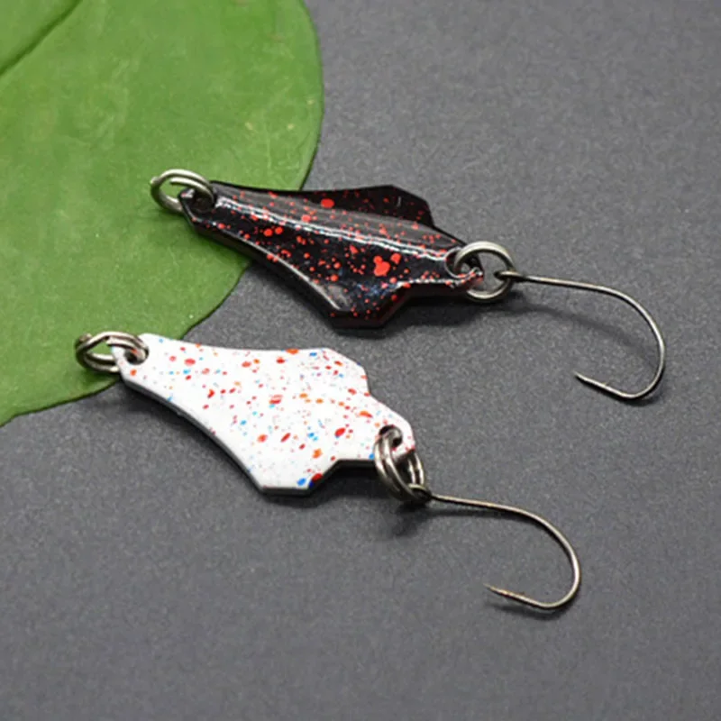 OUTKIT Cucharas señuelo para trucha giratorias con lentejuelas - imagen 5