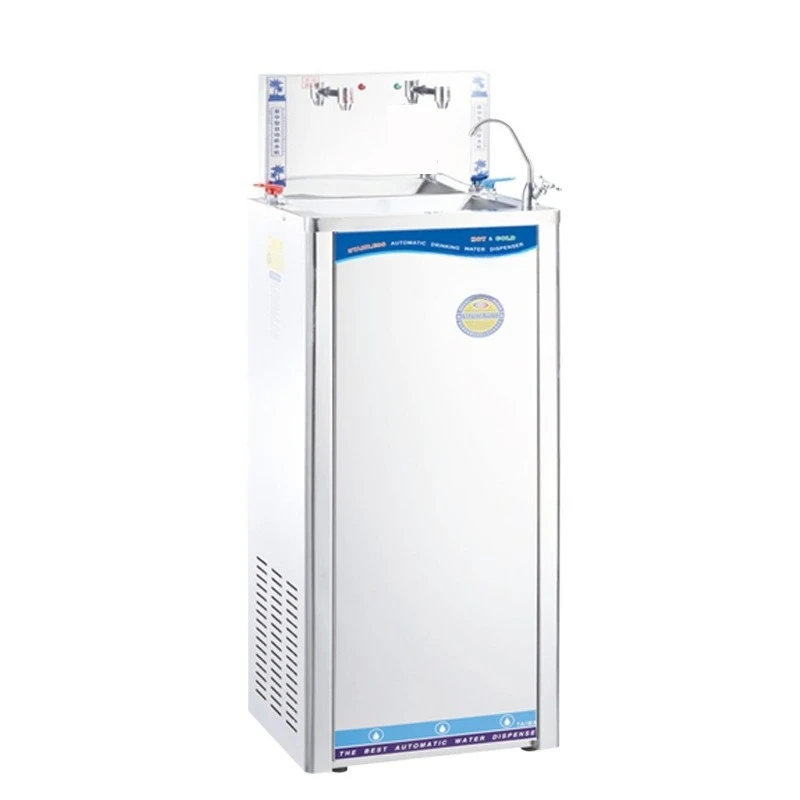 Double faucet boiling water machine Factory workshop Ultrafiltration direct drinking machine Heating and refrigeration y