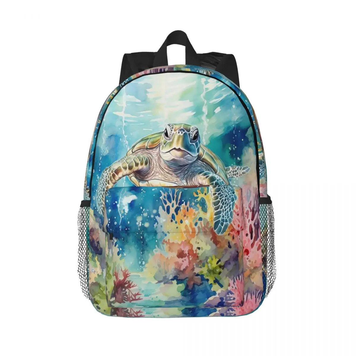 

Save The Sea Turtle Backpack Hot Sale Daypack Large Capacity Boys Girls BookBag Shoulder Bags for Men Women Children School Bag