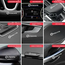 2/5/10pcs Car audio decorate 3D Badge Emblem Sticker For Volvo XC40 XC60 XC90 C30 C70 S40 S60 S80 S90 T5 V40 V50 V60 V70 V90 AWD