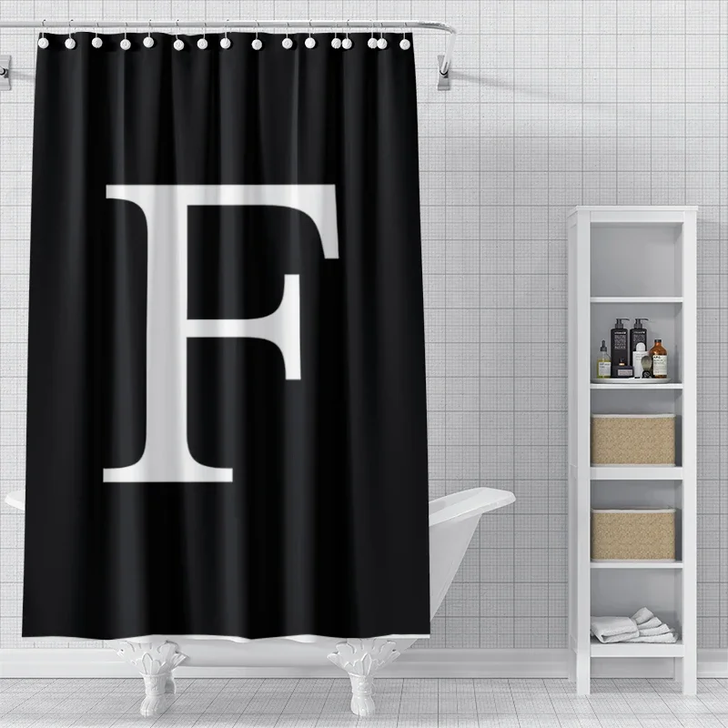 Home decor 26 letter shower curtains for bathroom waterproof fabric bathroom Curtains modern shower curtain 180x200 240x200