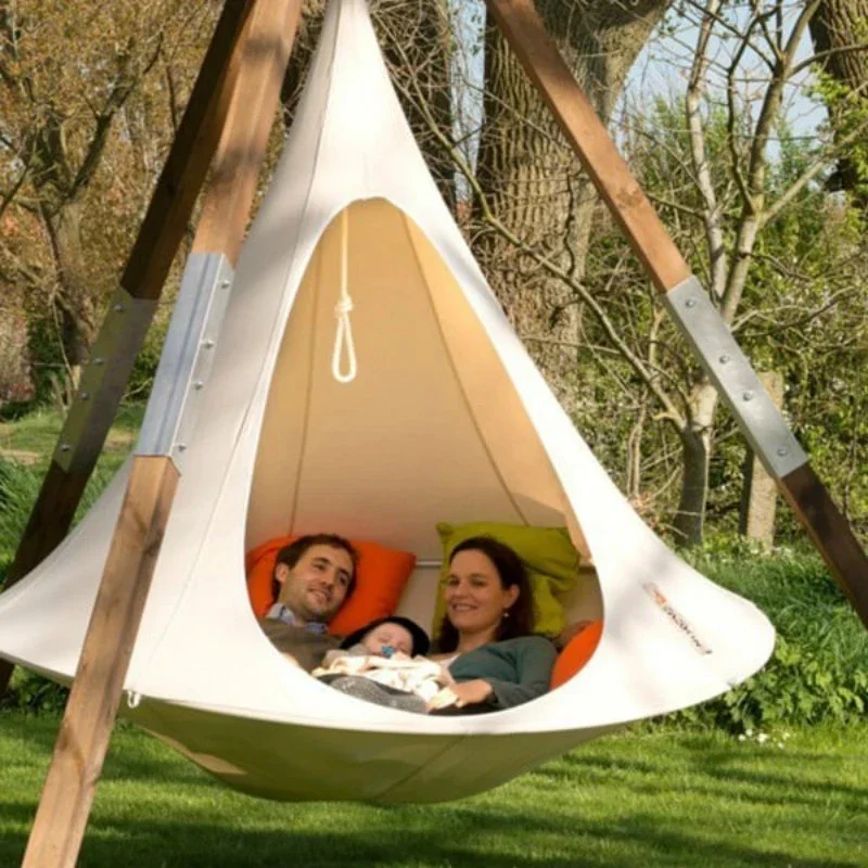 

Outdoor Travel Camping Hanging Tree Hammock Indoor Children's Play Swing Hanging Chair Waterproof Tent