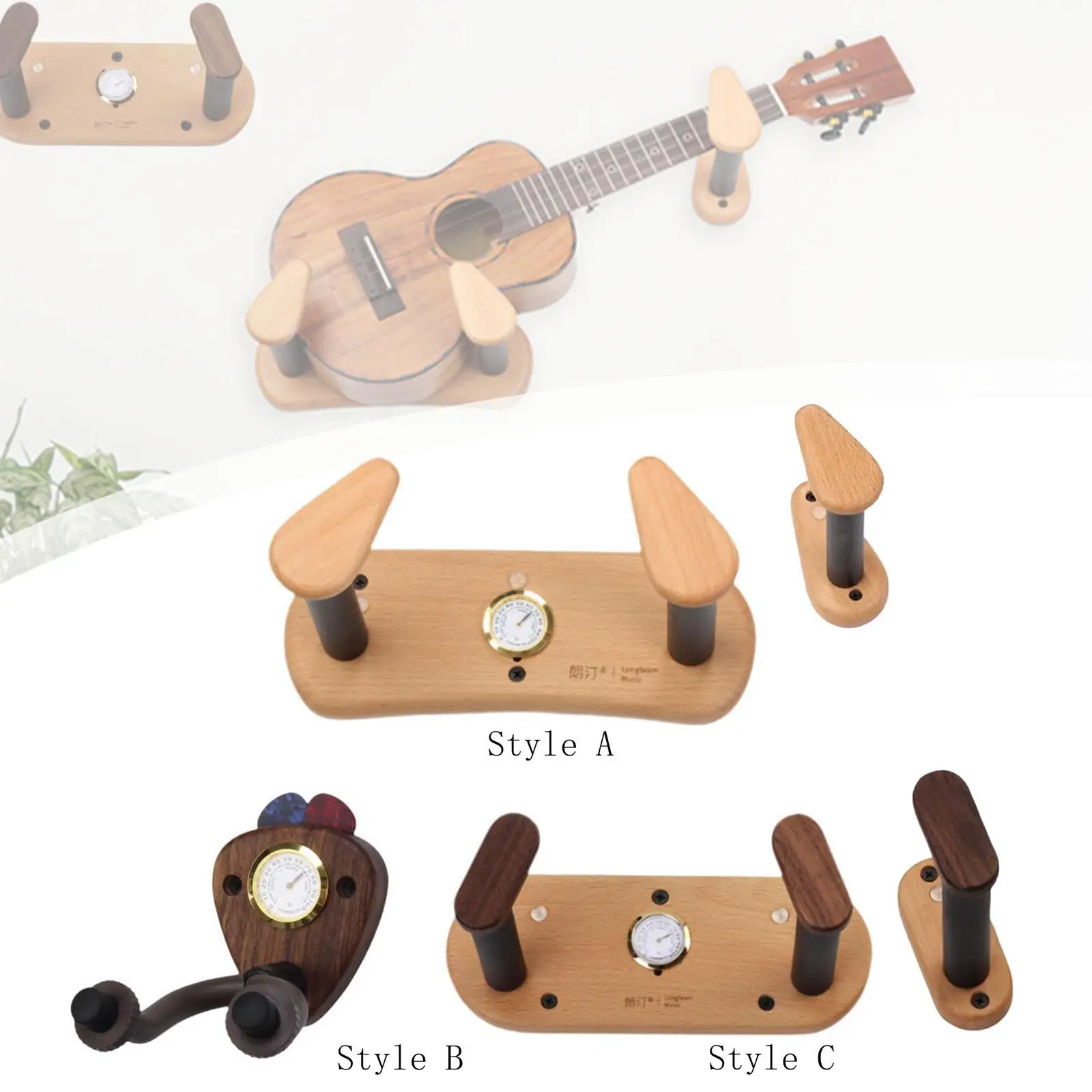 Guitar Wall Hanger Hook for Guitar Player Gift Acoustic Guitars Bass Guitars