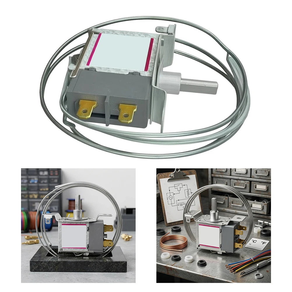 Compressor Control Switch WPF-34E Thermostat Metal Construction Easy Installation Stable Performance Energy Efficient