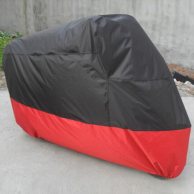 

M/L/XL/XXL/XXXL Motorcycle Covers Rain Dust Sun UV Prevention Waterproof for Harley Honda Suzuki All Scooter Outdoor Covers