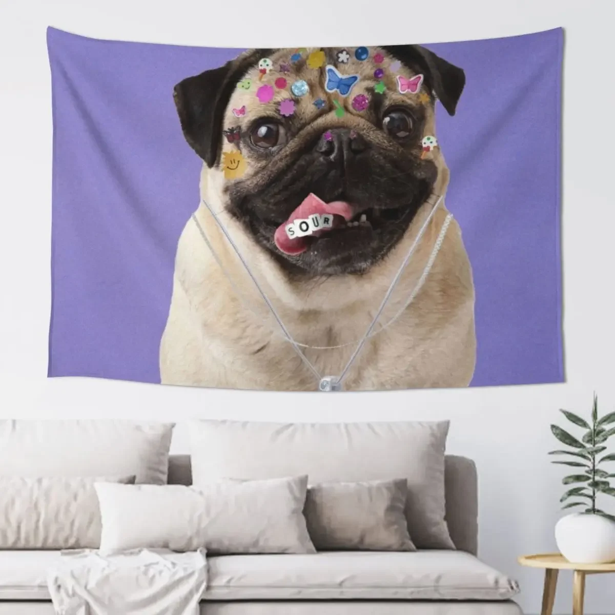 

Olivia Redrigo Dog Tapestry Bedrooms Decorations Room Decorator Nordic Home Decor Tapestry