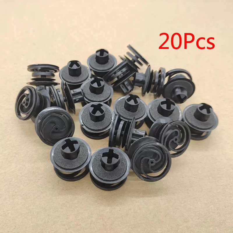 20pcs Plastics clips For Volkswagen VW Golf 4 GTI R32 Passat B5 Jetta MK4 Interior Door Card Trim Panel Clips