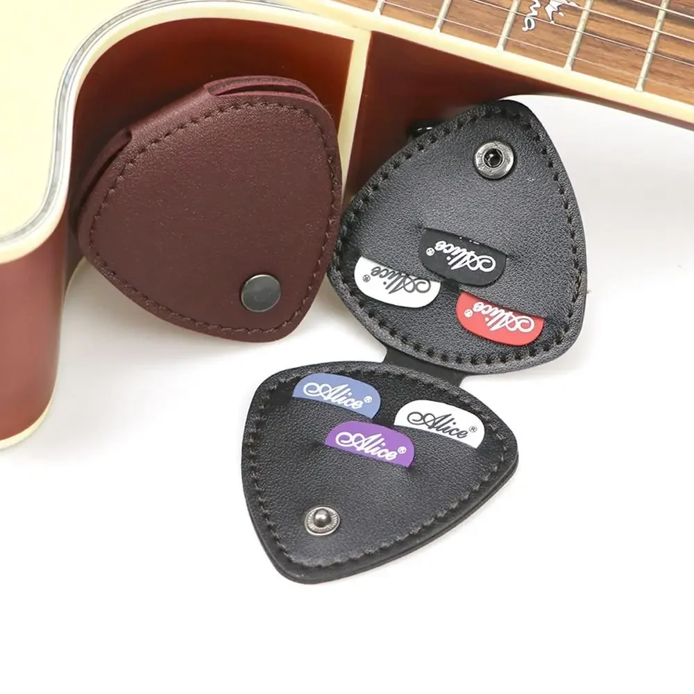 

Прочная сумка для хранения медиаторов из искусственной кожи, водонепроницаемая пылезащитная сумка для медиаторов, держатель для медиаторов