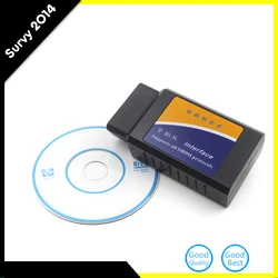 2017 High Quality ELM327 Wifi Scanner Auto OBD2 Diagnostic Tool ELM 327 WIFI OBDII Scanner V 1.5 Wireless For Both Android / IOS