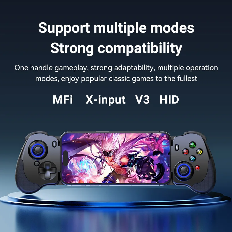 BSP N01 Cable Stretching Controller Type C Android i15 Mobile Streaming PC/PS/Xbox Cloud Gaming Zero Latency