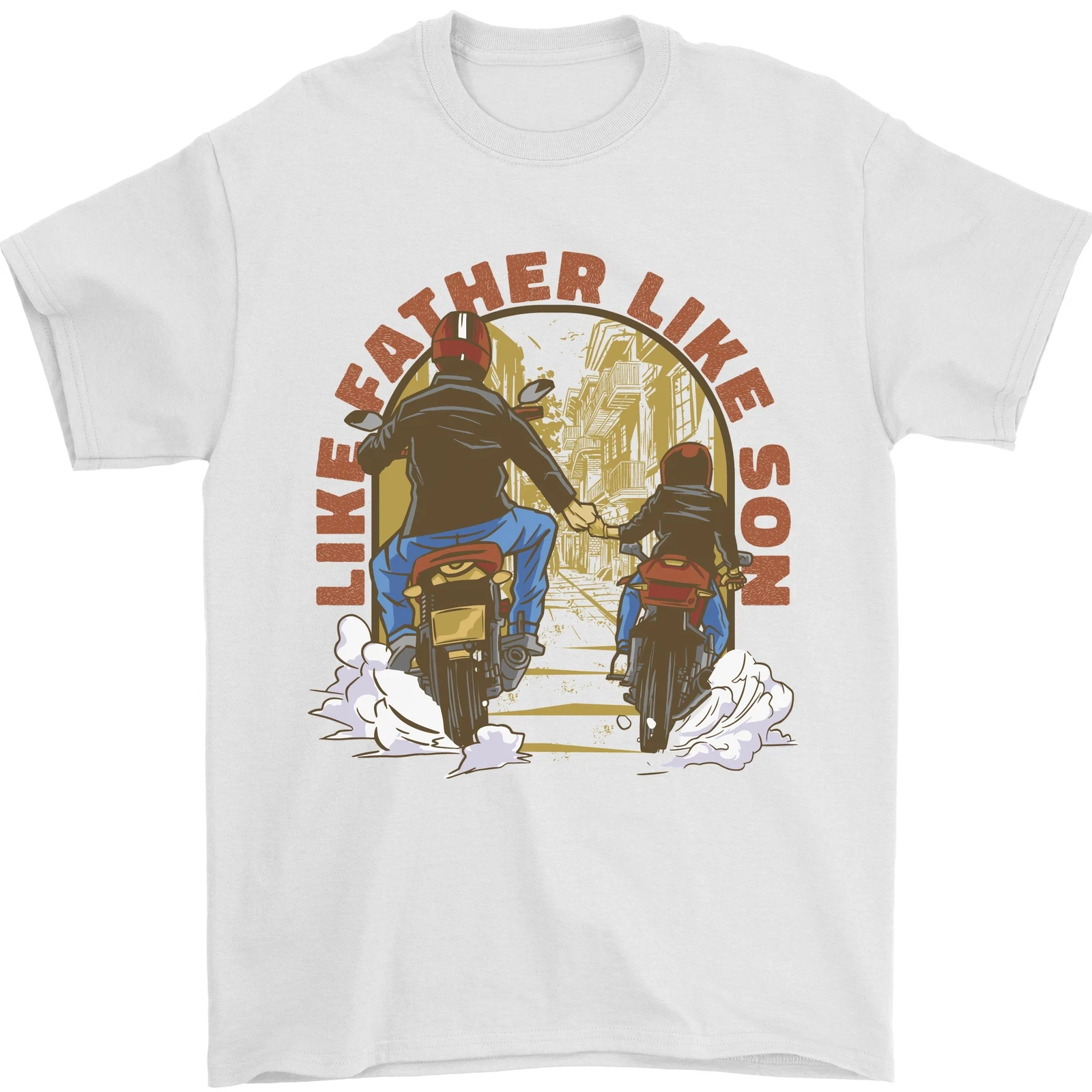 

Motorcycle Riding T-shirt Men's Summer Sweat-absorbing Breathable Top Cotton Short-sleeved Fashion Trendy Men's Clothing