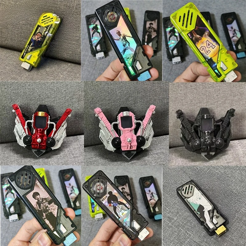 ذاكرة إعصار مخصصة لـ Kamen Rider W Driver 11 صوتًا كلاسيكيًا BGM متوافق مع ألعاب الأطفال بحزام السائق المزدوج