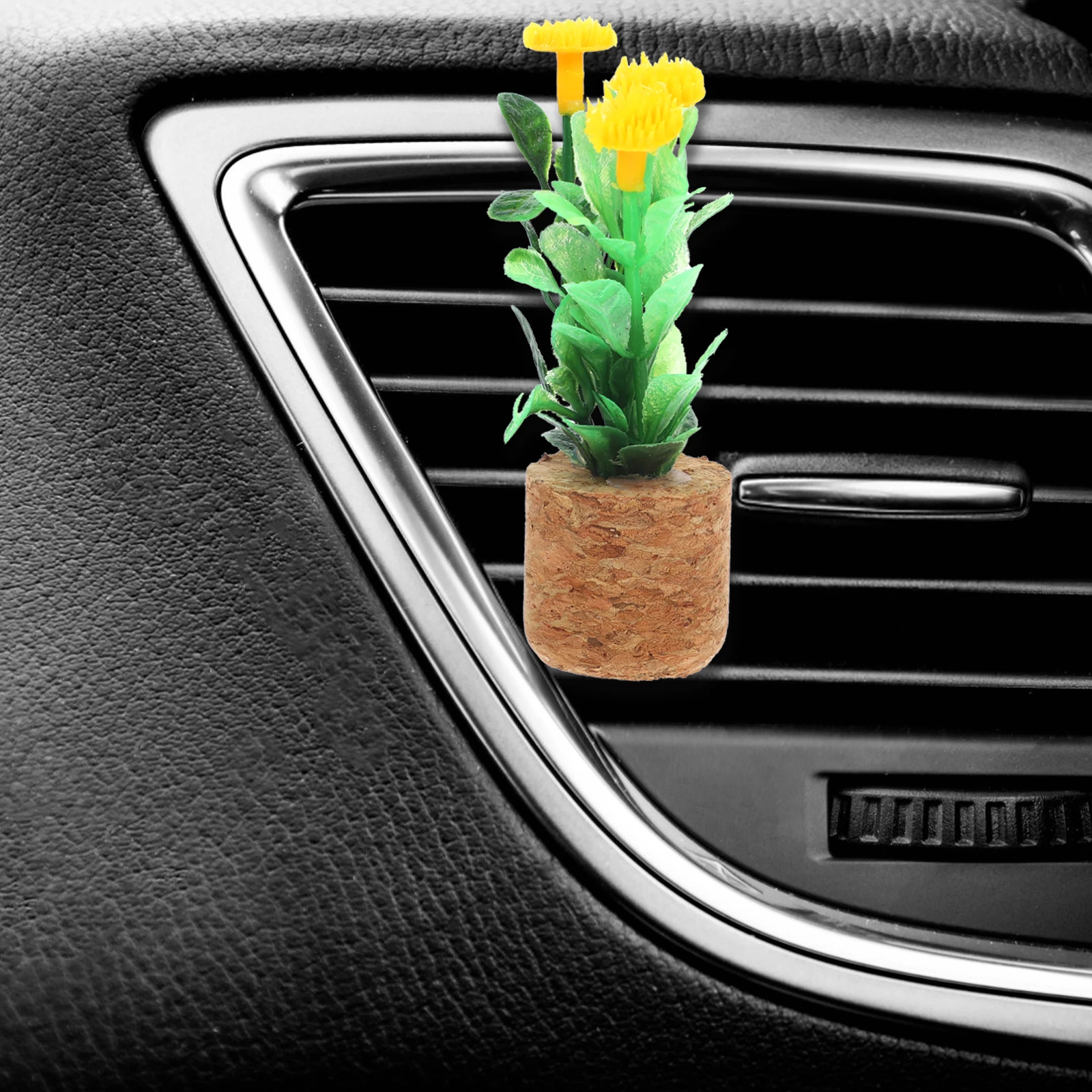 

Car Vent Diffuser Clip Aroma Air Freshener Plant Design For Car Interior Decor Creative Auto Vent Clips Dashboard Decoration