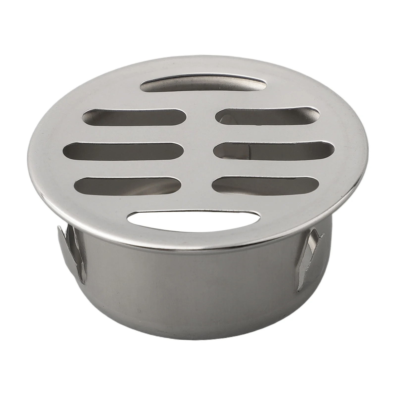 Stainless Steel Bathroom Drain Cover Hair Catcher Balcony Drainage Stopper Plug Garden Outdoor Roof Anti-blocking Floor Strainer