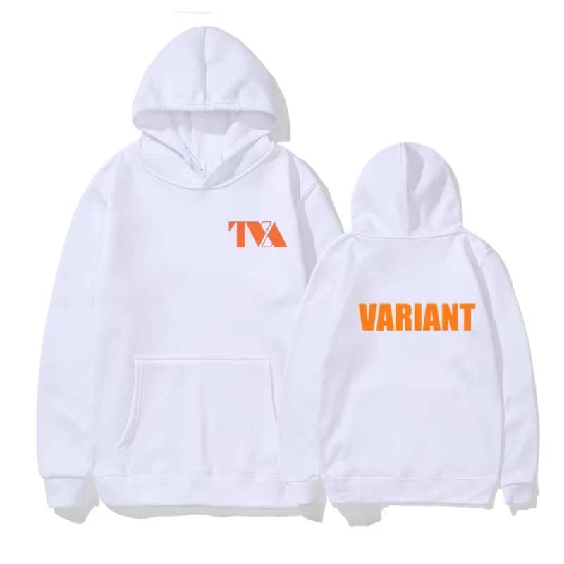 Frühlings- und Herbstmode Neue LOKI TVA Variant Letter Bedruckte Streetwear Unisex Hoodie Unix Warme Lässige Sportbekleidung – Detail 13