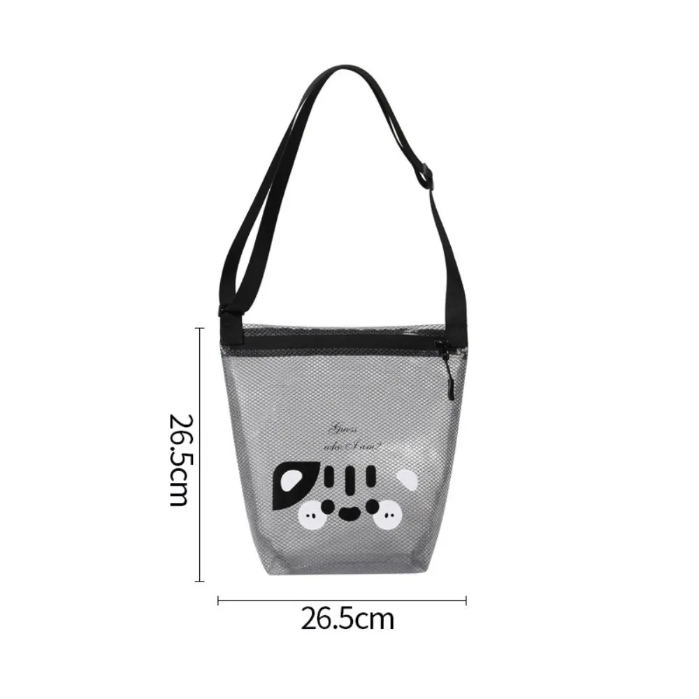 

New Waterproof Transparent Makeup Bag PVC Crossbody Gym Swim Bag Large Capacity Toiletry Wash Bag Travel