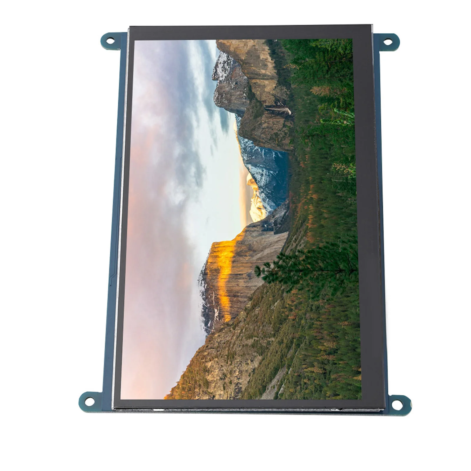 Ekran LCD Premium 7-calowy z interfejsem multimedialnym HD, rozdzielczość 1024x600, ekran Ultra HD, ekran dotykowy pojemnościowy, Plug and Play dla RPi