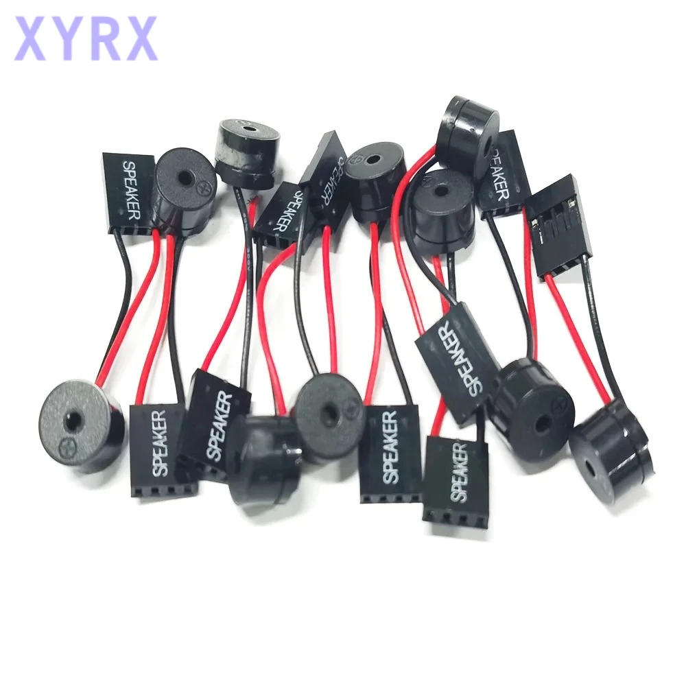 10-20PCS Mini Plug Speaker kit, Internal BIOS Computer Motherboard Mini Onboard Case Buzzer Board Beep Alarm for PC, Electronics