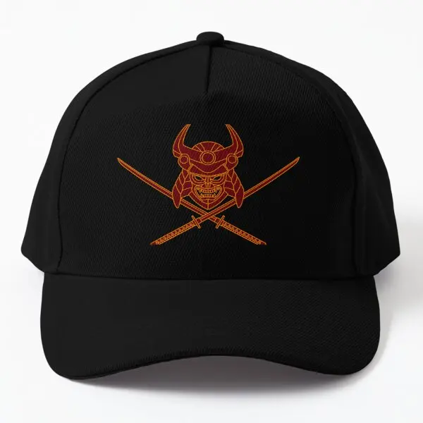 Kabuto Cross Katana Red  Baseball Cap Hat Solid Color Women Outdoor Black Casual Mens Casquette Czapka Hip Hop Bonnet  Printed