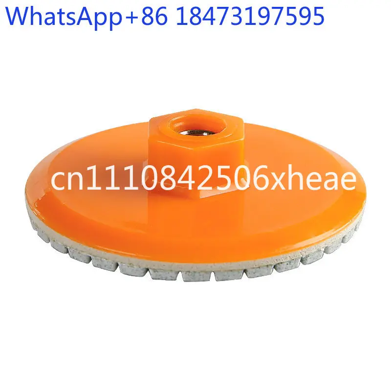 Integrated grinding piece, angle grinder dry throwing piece rock slab marble quartz stone edge grinding chamfering artifact