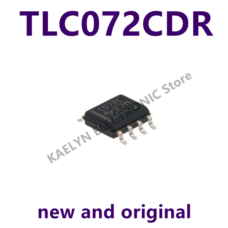 10 unids/lote nuevo y Original TLC072CDR TLC072 amplificador de uso General 2 circuitos 8-SOIC