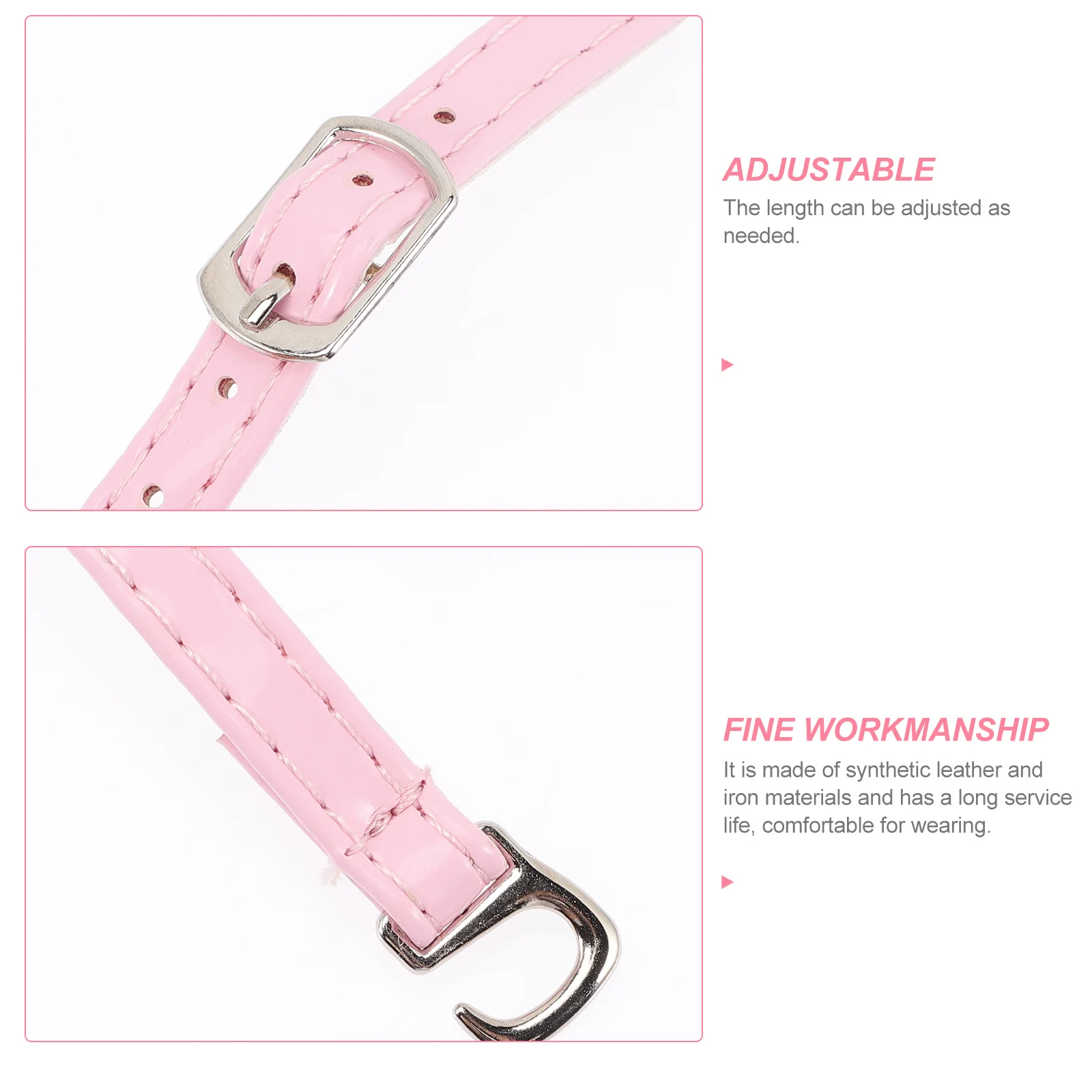 

2Pairs Anti-Loose High Heel Laces for Women Elegant Shoe Straps Replacement Ankle Straps for Heels Non-Slip Decorative