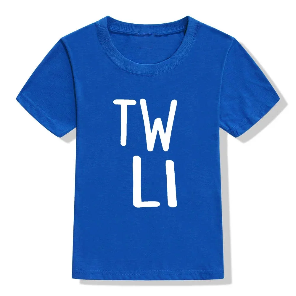 التوأم الحياة التوائم مطابقة تيز بلايز تي شيرت الفتيان الفتيات الصيف قصيرة الأكمام تي شيرت الأطفال الأخوة الأخوات التوأم تي شيرت #5
