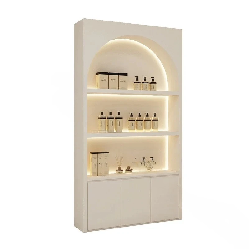 & Modern Luxury Skincare Display Cabinet Office Filing Cabinets Multifunctional Lacquered Multi-tier Storage Furniture for Offic